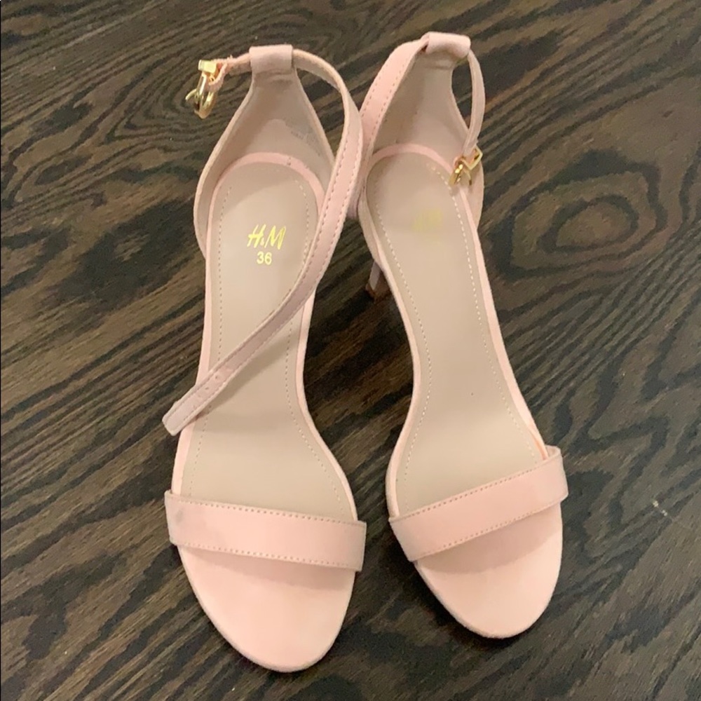 Blush sandals